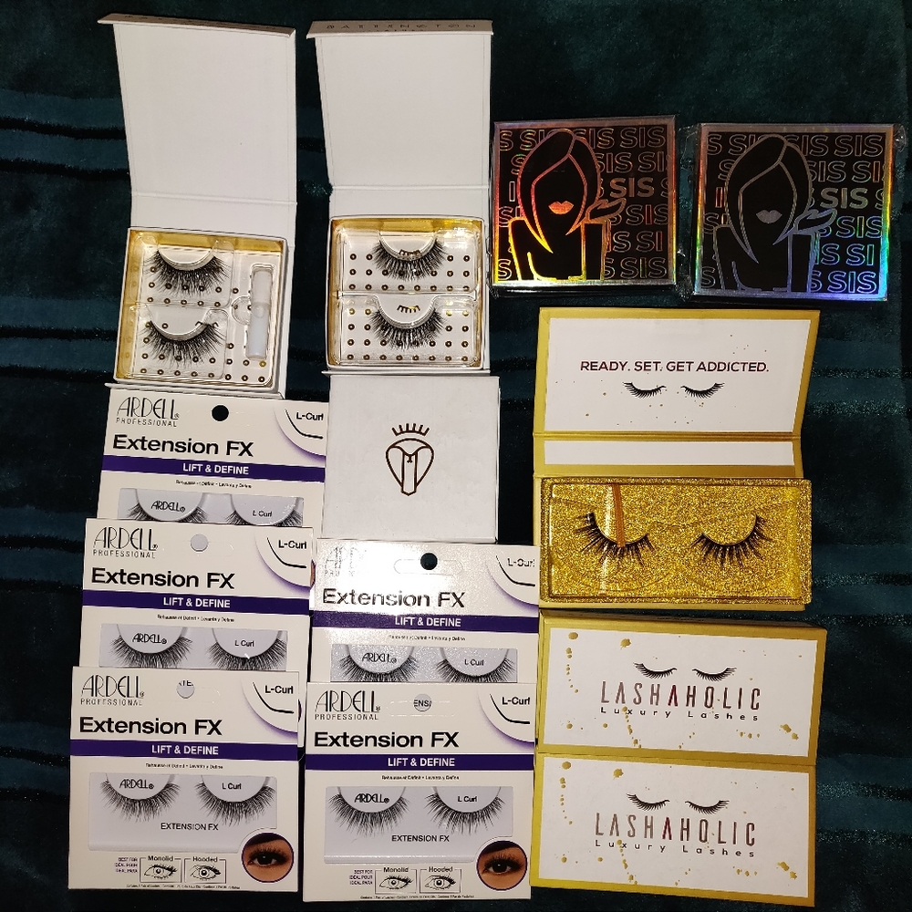 Huge Lash Bundle: Lilly Lashes, Ardell, Battington, Lashaholic